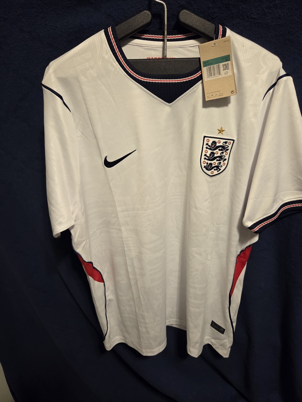 Nike England White National Team Jersey - Picture 2 of 7